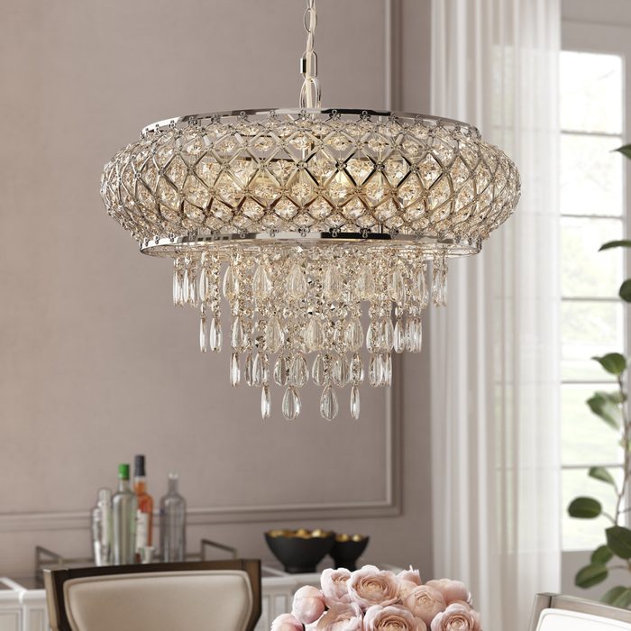 Plug In Chandelier Via Wayfair.com