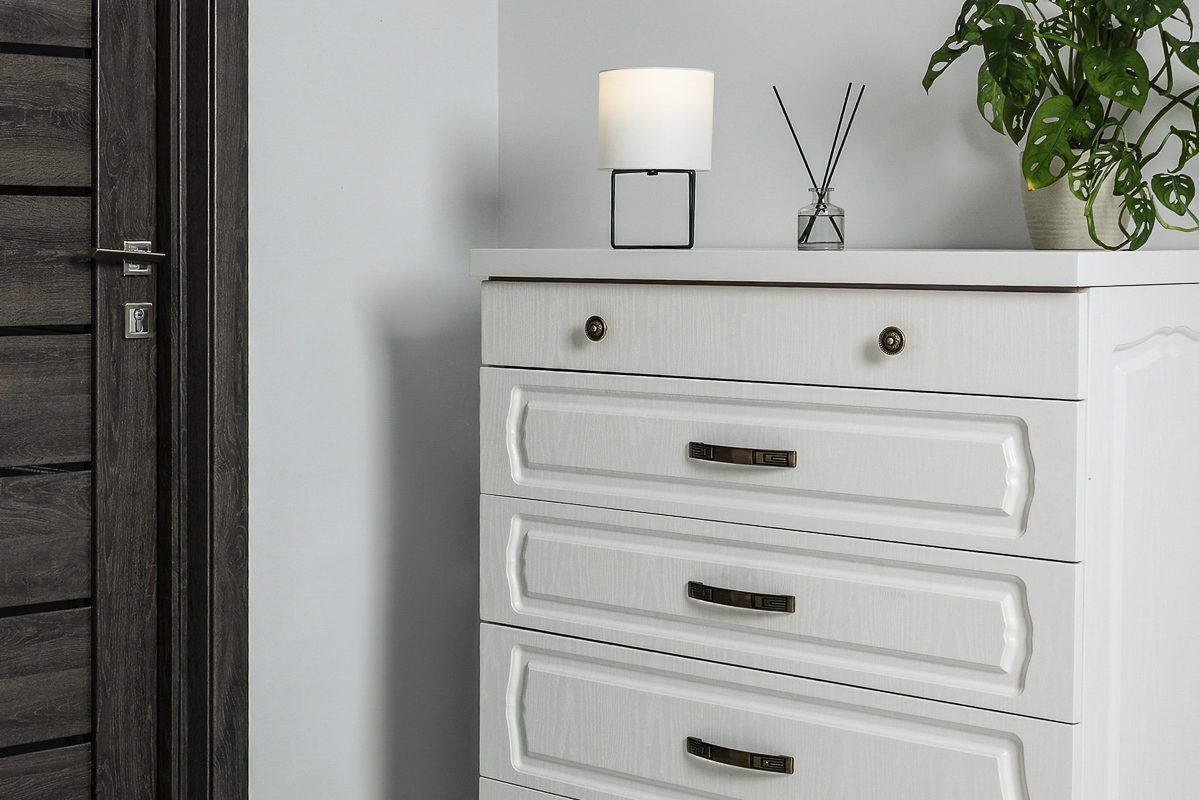 dresser near home entry