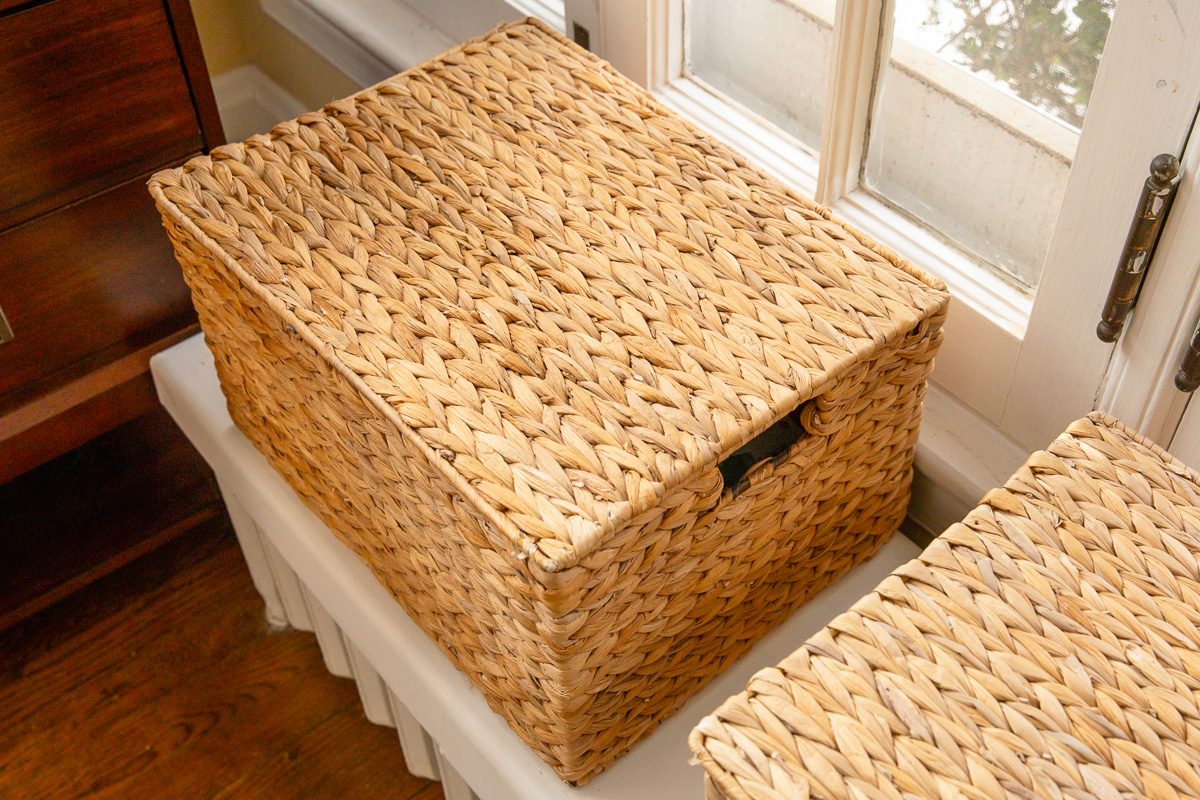 storage baskets