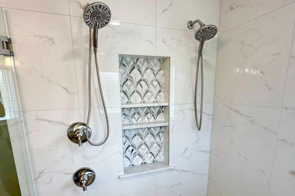 Home Recessed Shower Shelves