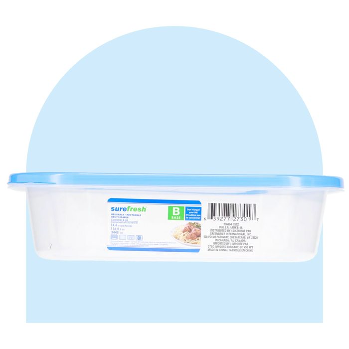 Dollar Store Storage Flat Food Containers Via Dollartree.com