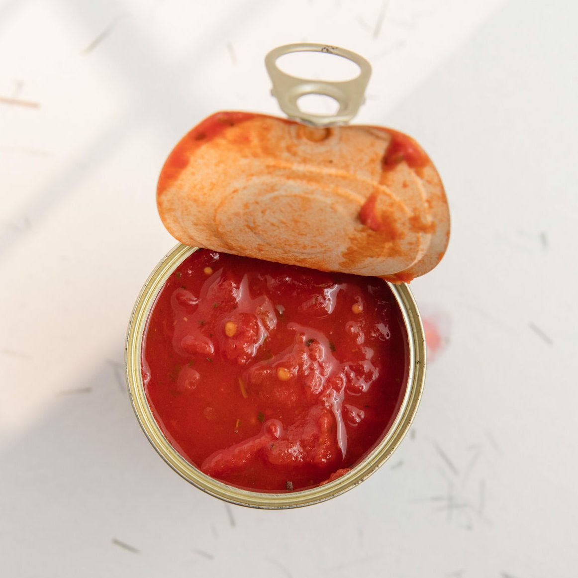 Tomato cubes arrabbiata