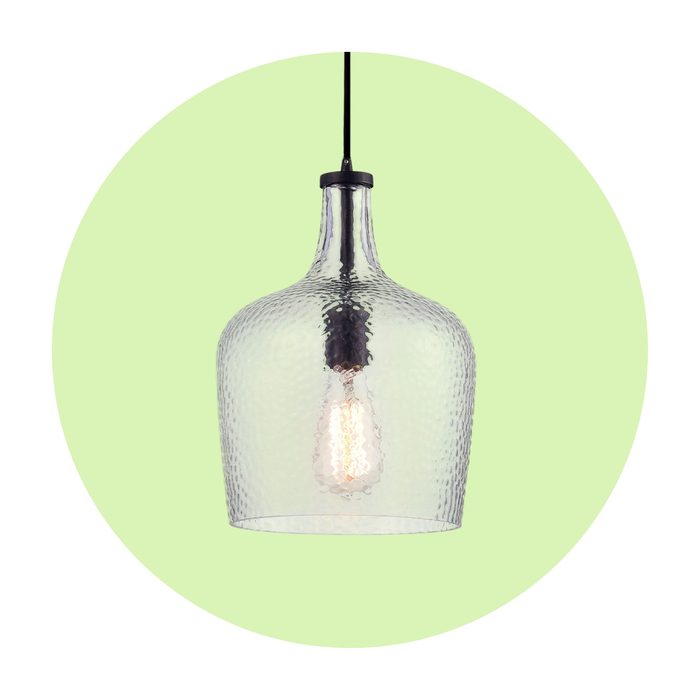 Hammered Glass Dome Pendant Light Via Wayfair.com