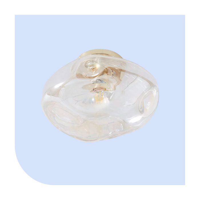 Iridescent Flush Mount Light Via Anthropologie.com