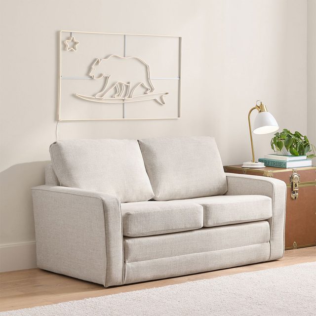 Pottery Barn Grove Sleeper Sofa Via Pbteen.com
