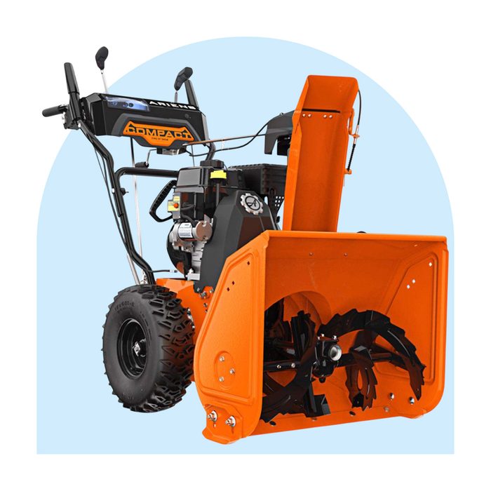 Ariens Deluxe 24 Inch Two Stage Snow Blower Via Acehardware.com