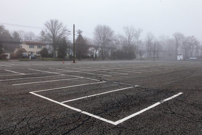Empty Train Station During Coronavirus