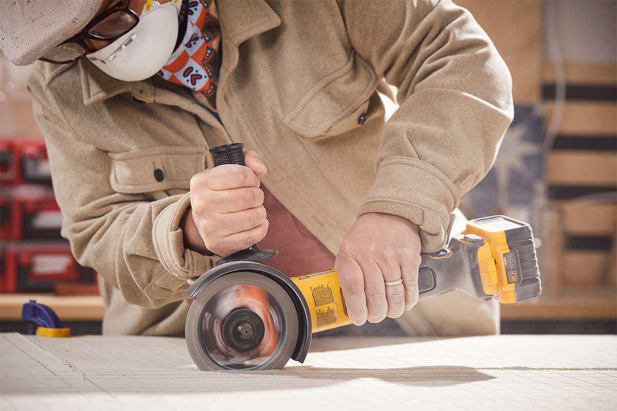 How To Build A Tile Coffee Table With Wood Legs Fhm25 How To Make Ceramic Tile Table Cutting Backer Board Md P2 12 04 9b