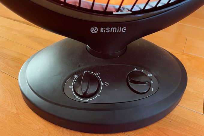 Kismile Radiant Space Heater close up