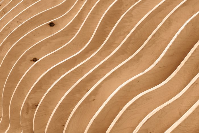 Plywood abstract art